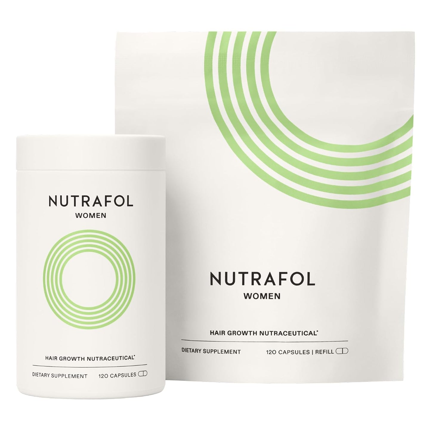 Nutrafol - Suplementos para el crecimiento del cabello femenino, re...