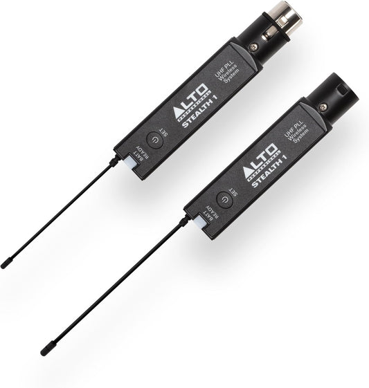 ALTO Sistema de audio inalámbrico Stealth 1 Mono UHF XLR | Juego de...
