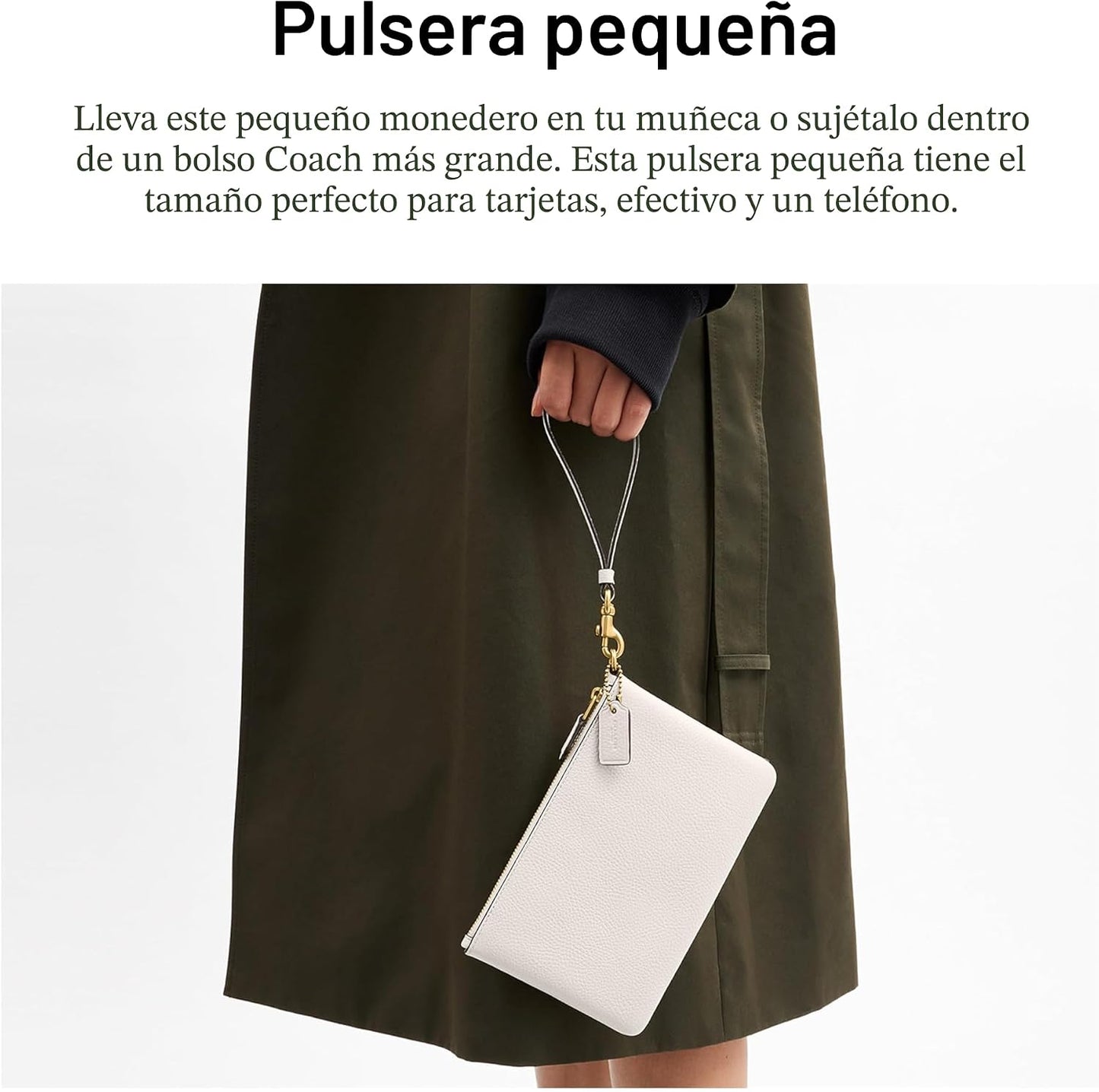 COACH Pulsera pequeña esencial