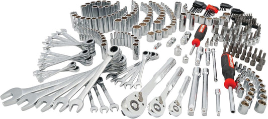 CRAFTSMAN Juego de herramientas mecánicas, 298 piezas de herramient...