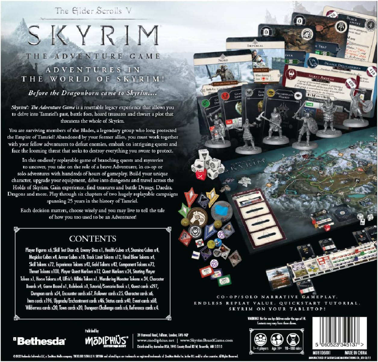 Modiphius The Elder Scrolls V: Skyrim The Adventure Game - Estrateg...