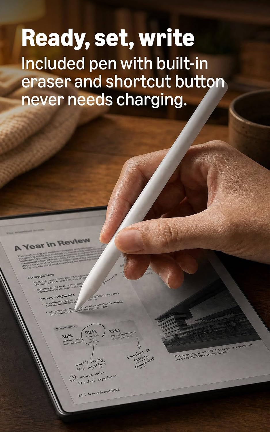 Amazon Kindle Scribe de 16\u202FGB (último modelo) \u2014 Pantalla...