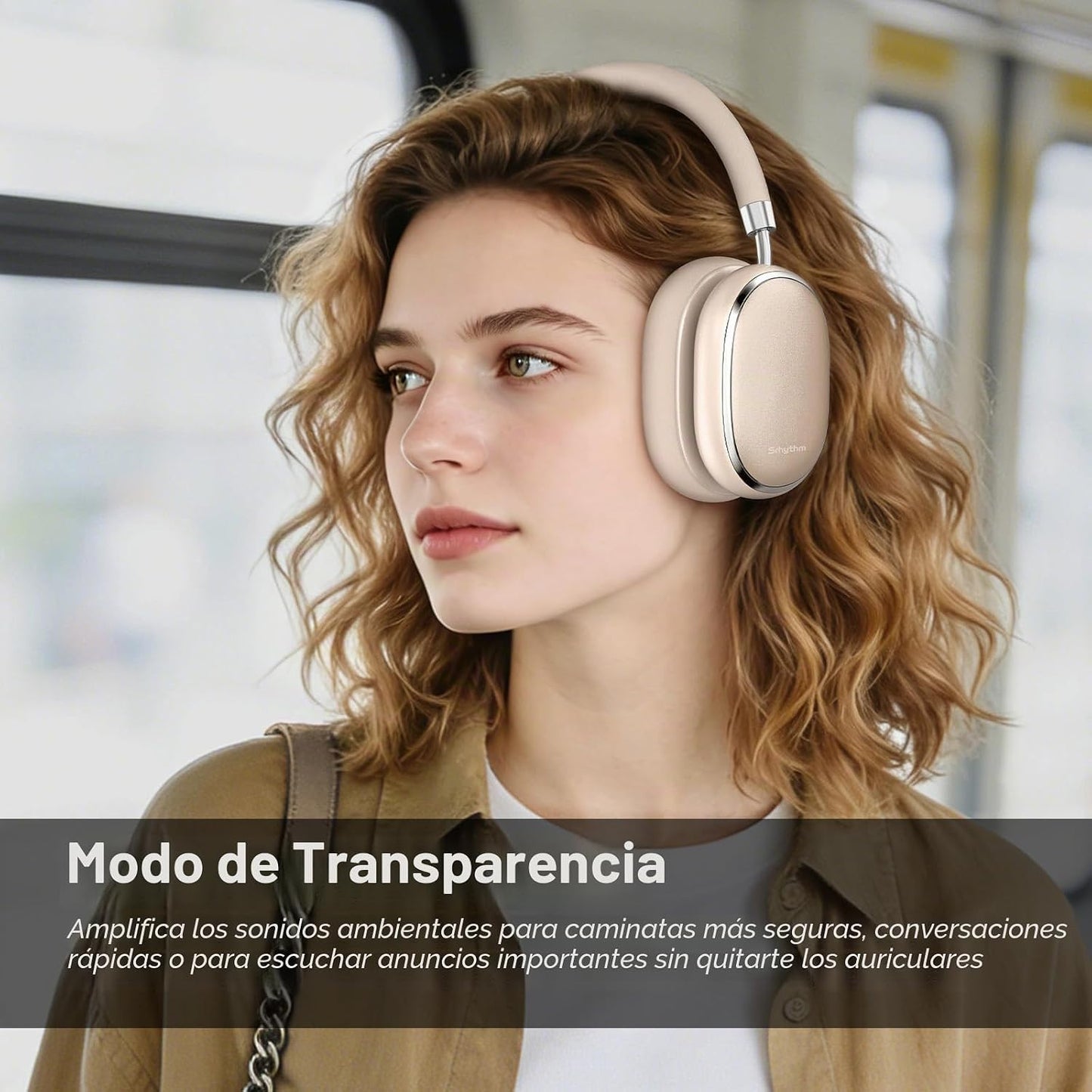 Srhythm NiceComfort 95 Auriculares inalámbricos con cancelación de...