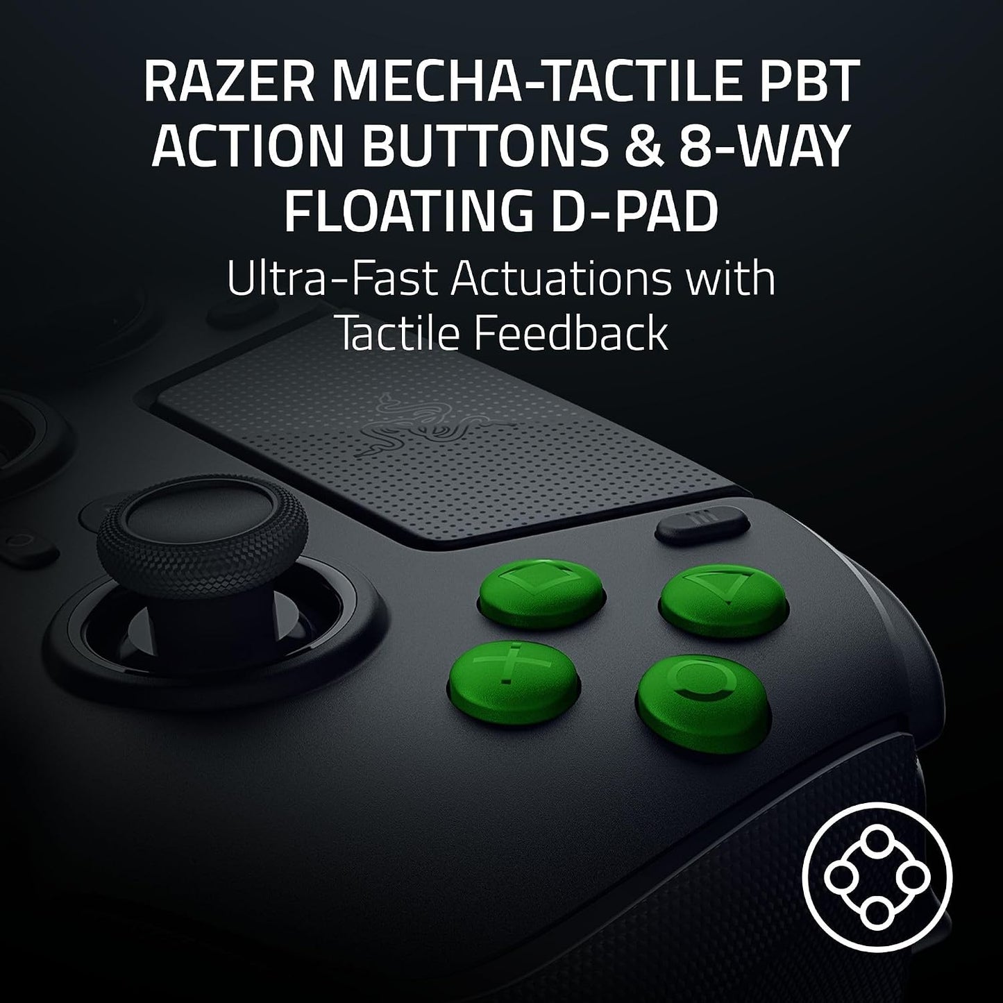 Controlador inalámbrico Razer Raiju V3 Pro con licencia oficial par...