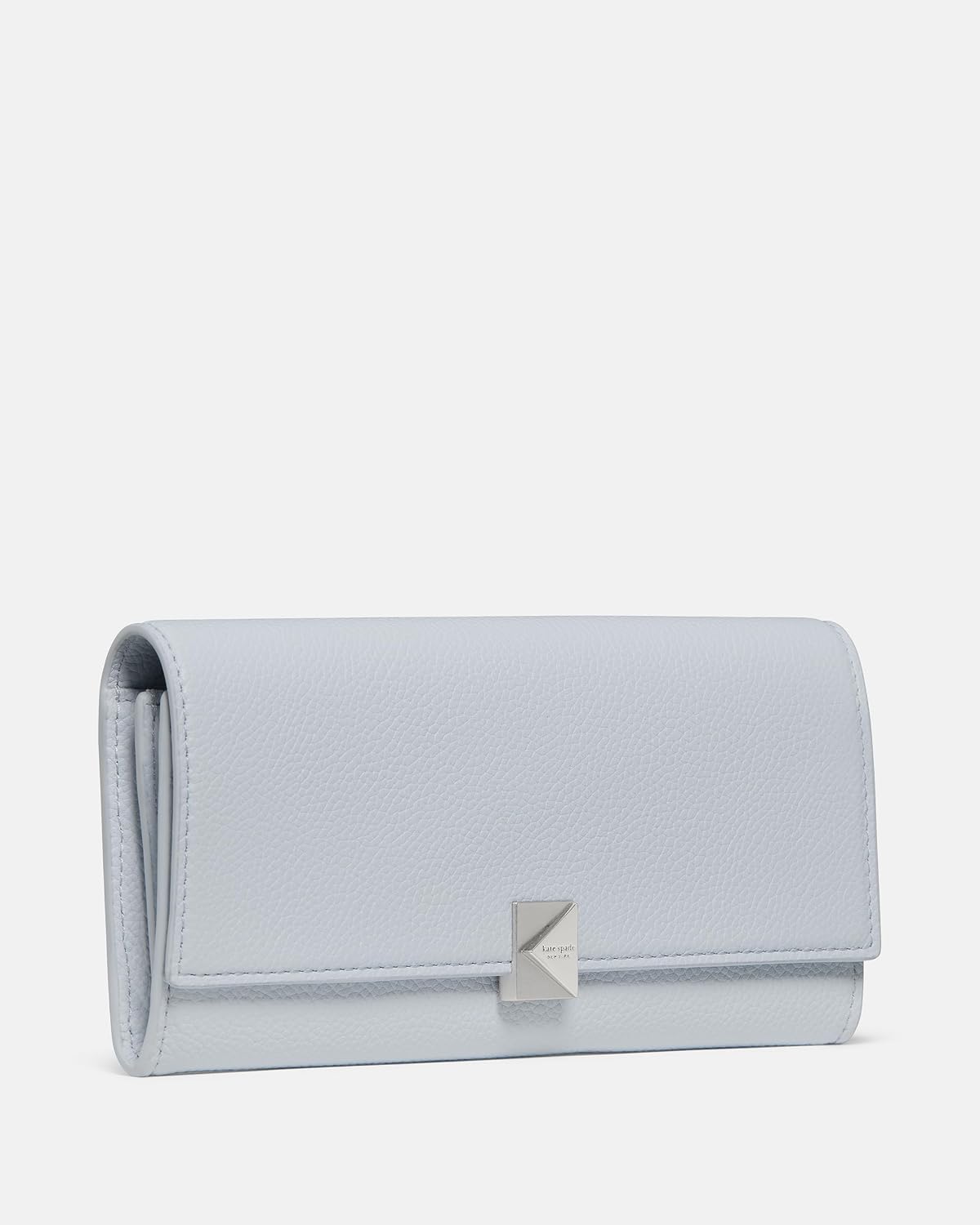Deco Cartera grande de cuero con solapa, Safirina Pálida, Talla única