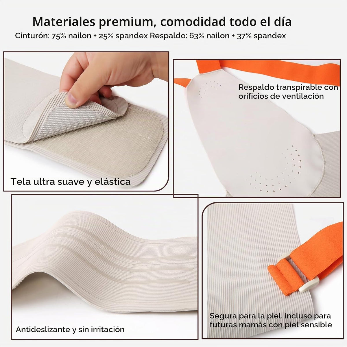 QEESMEI Bandas para el vientre para mujeres embarazadas, banda para...