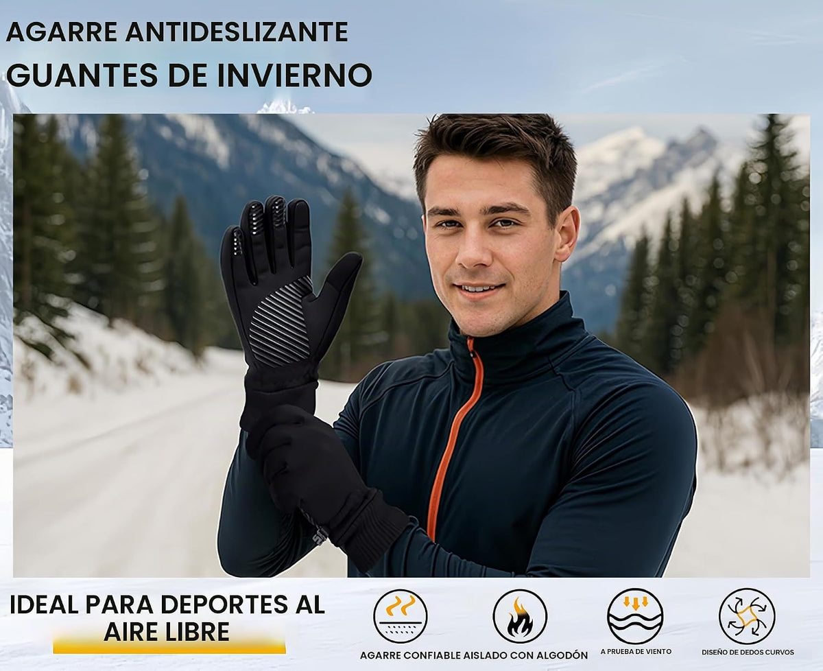 FEWTUR Guantes de invierno para hombres y mujeres en clima frío - G...