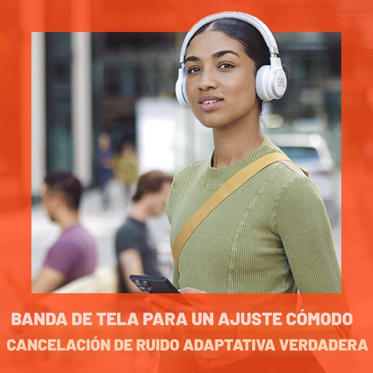 JBL Live 670NC Auriculares inalámbricos en la oreja, Adaptive NC -...