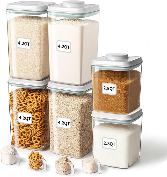 Ankou Juego de recipientes de almacenamiento de alimentos, 2.8 cuar...