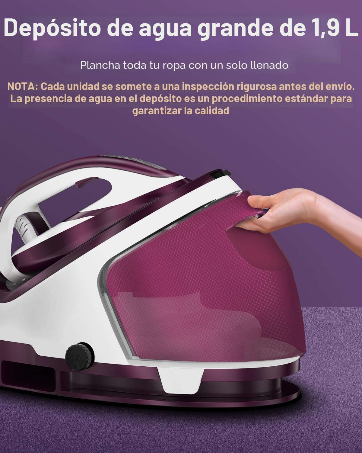 Martisan Plancha generadora de vapor para ropa, estación de vapor L...