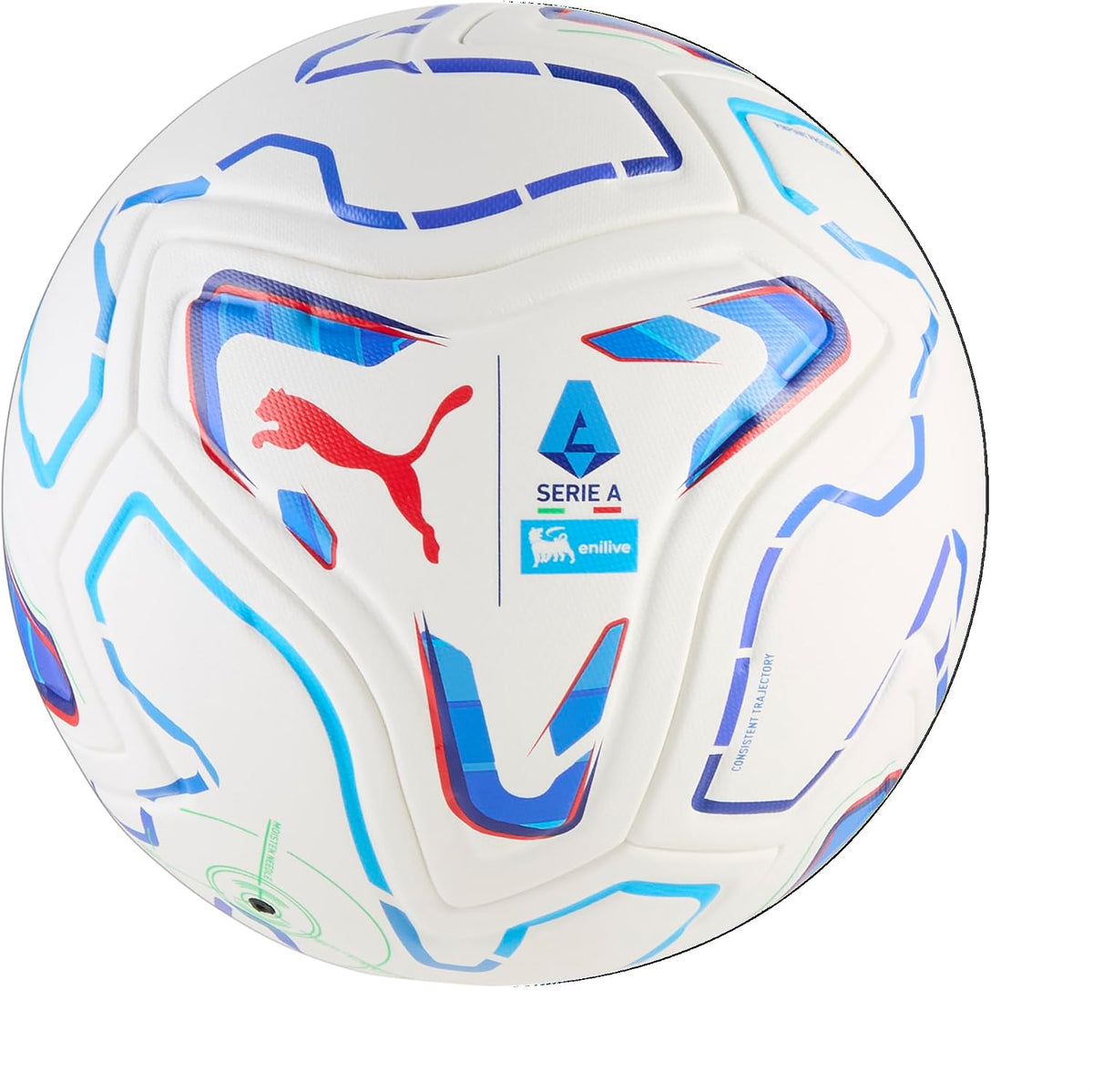 PUMA Balón de fútbol unisex Stellar Match Serie A, blanco-multicolo...
