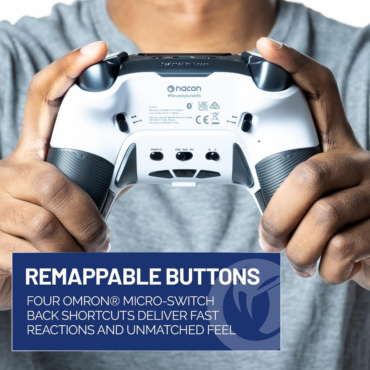 NACON Revolution 5 Pro Controlador inalámbrico de juegos PlayStatio...