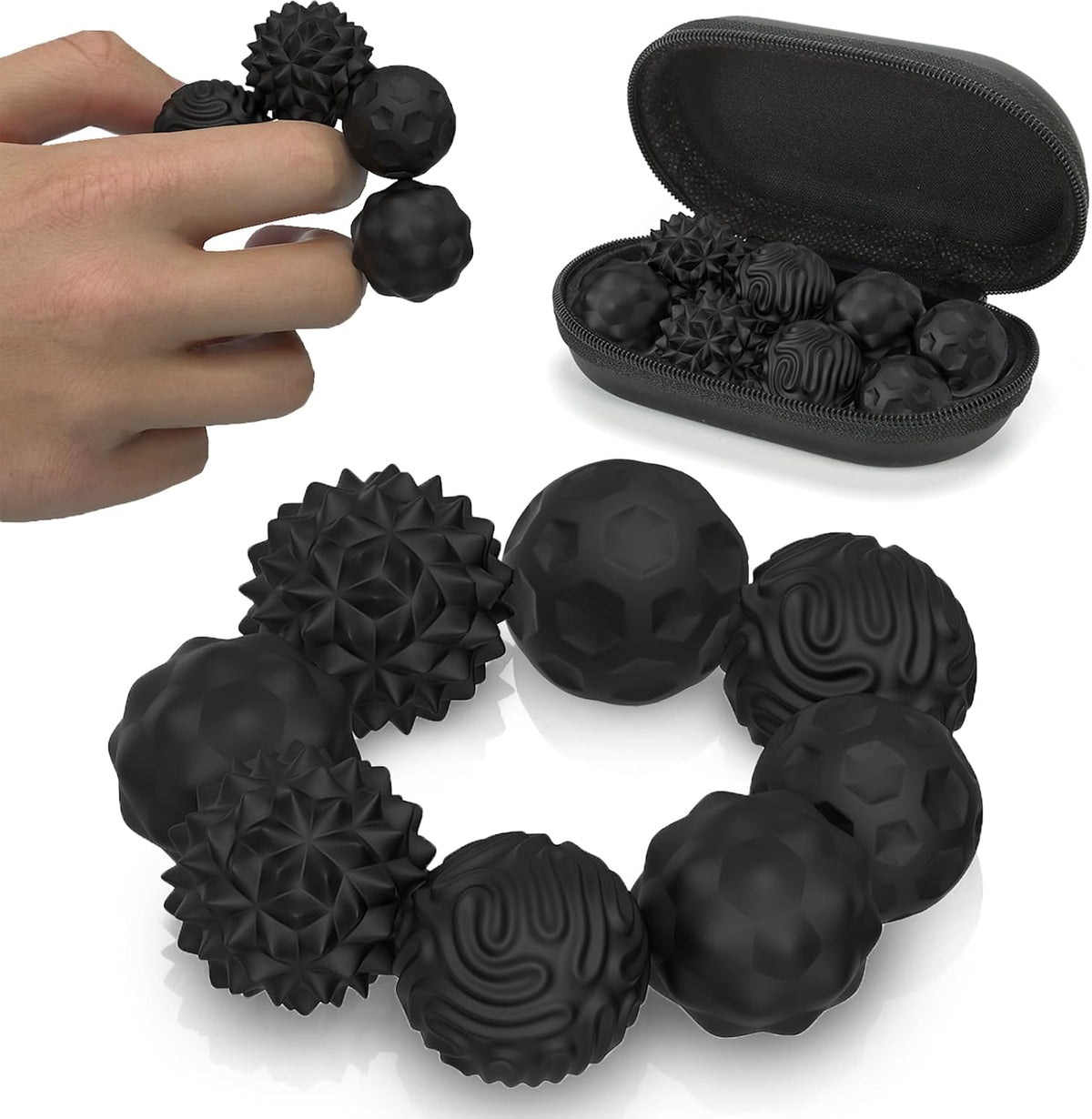 Pelotas magnéticas para adultos y adolescentes, juguetes silencioso...