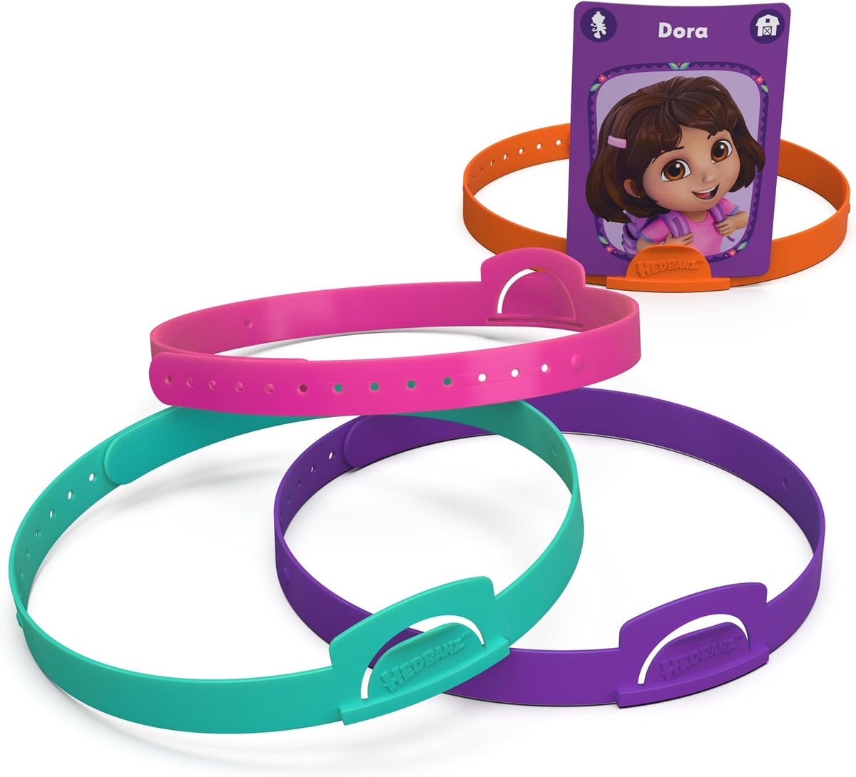 Spin Master Games Dora the Explorer Hedbanz Jr. Juego de mesa para...