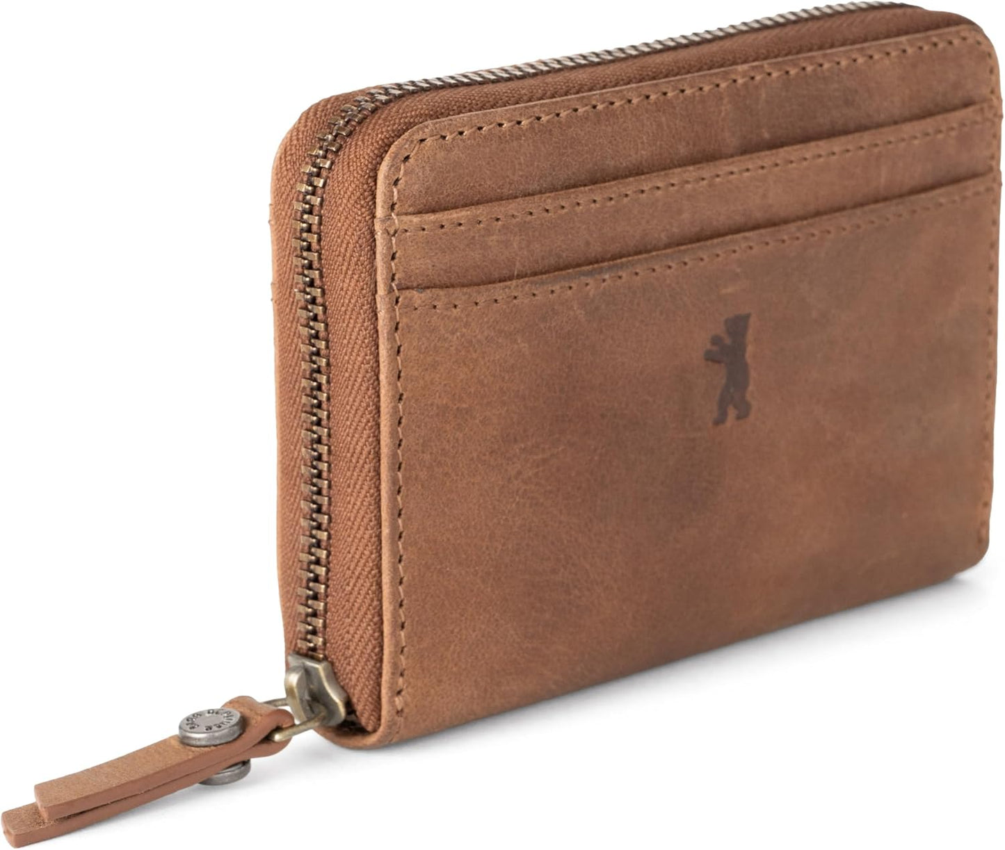 BERLINER BAGS Cartera pequeña de piel auténtica mujer Elsa, caja de...