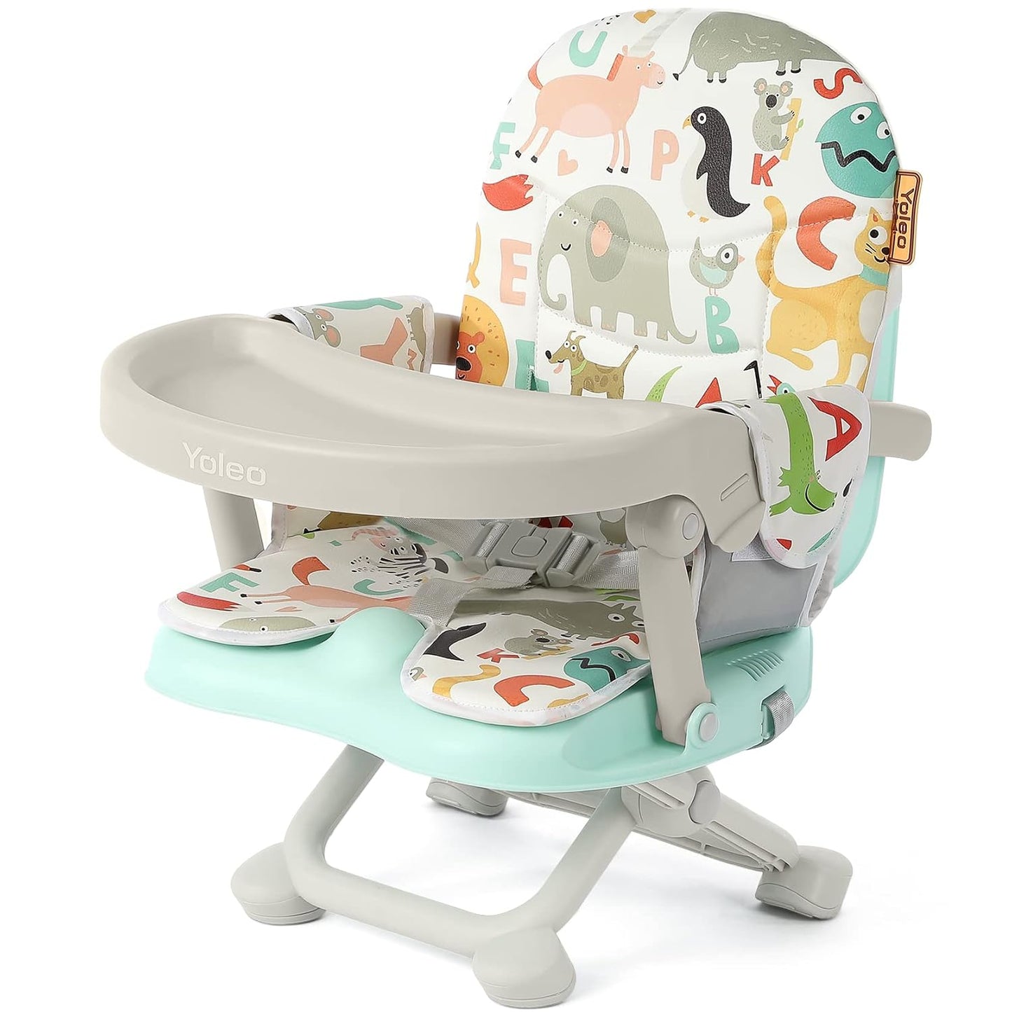 YOLEO Silla Alta para Bebé Asiento Elevador para Mesa de Comedor, A...