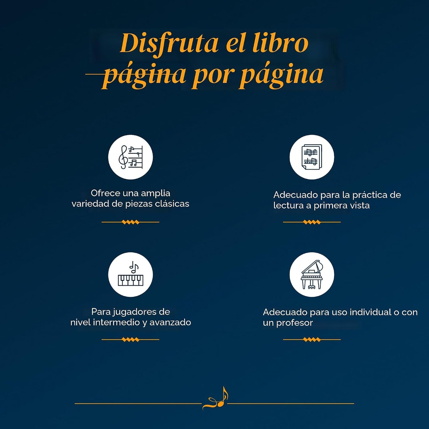 Biblioteca de clásicos del piano | Colección de piezas famosas para...
