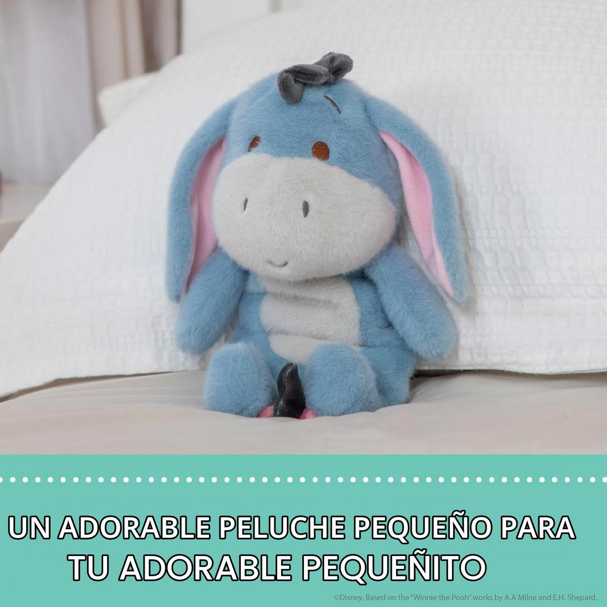 Kids Preferred Disney Eeyore Cuddle Pal - Peluche de material ultra...