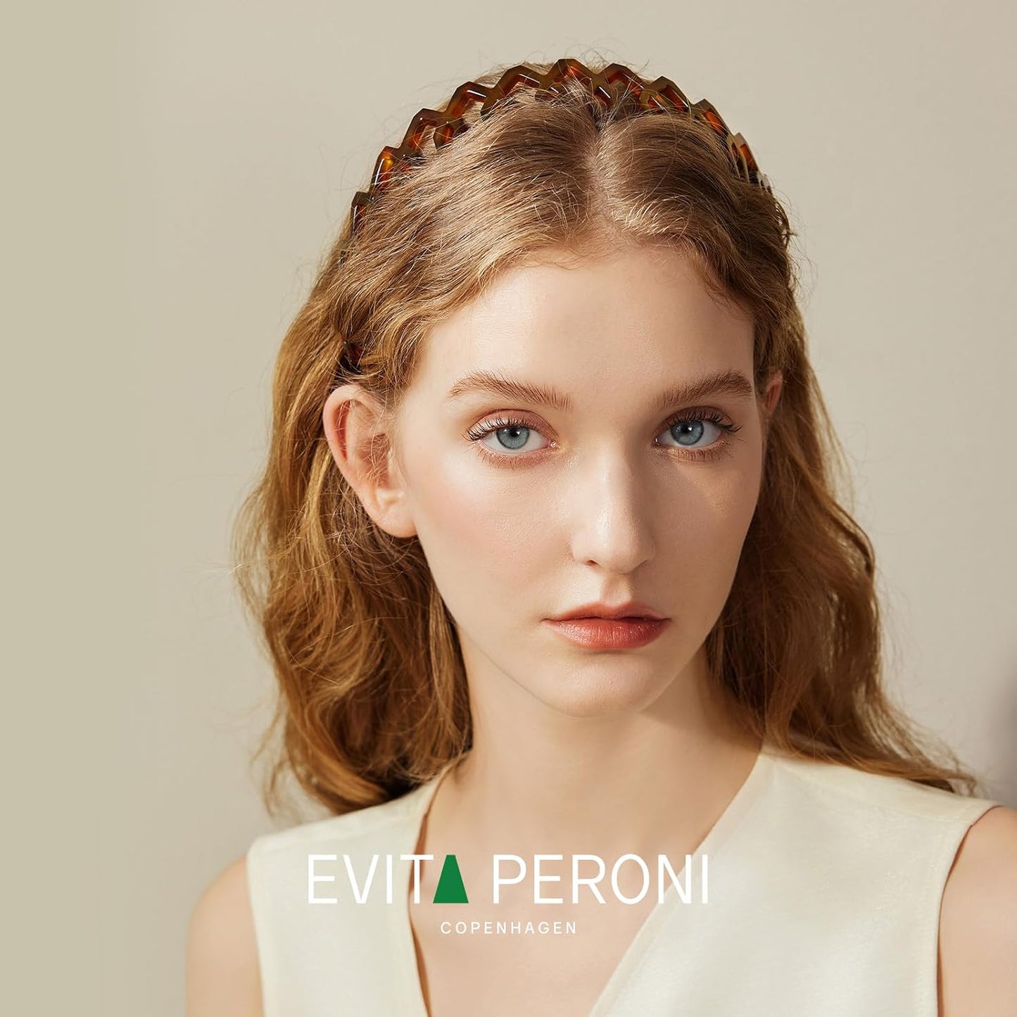 EVITA PERONI Diadema de peine para mujeres y niñas, diadema en zigz...