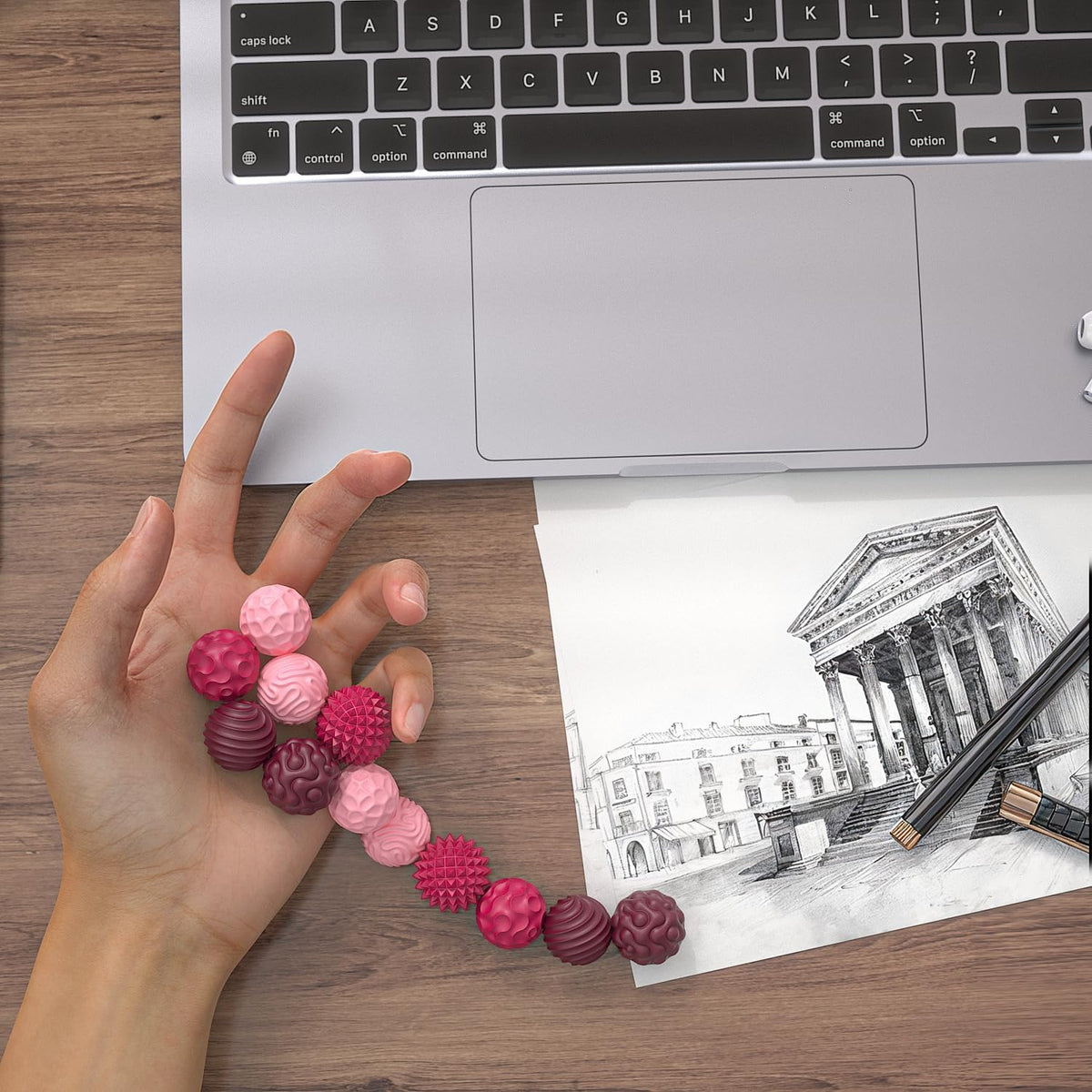 FNASKLEI Juguetes sensoriales para adultos con bolas magnéticas \u2...