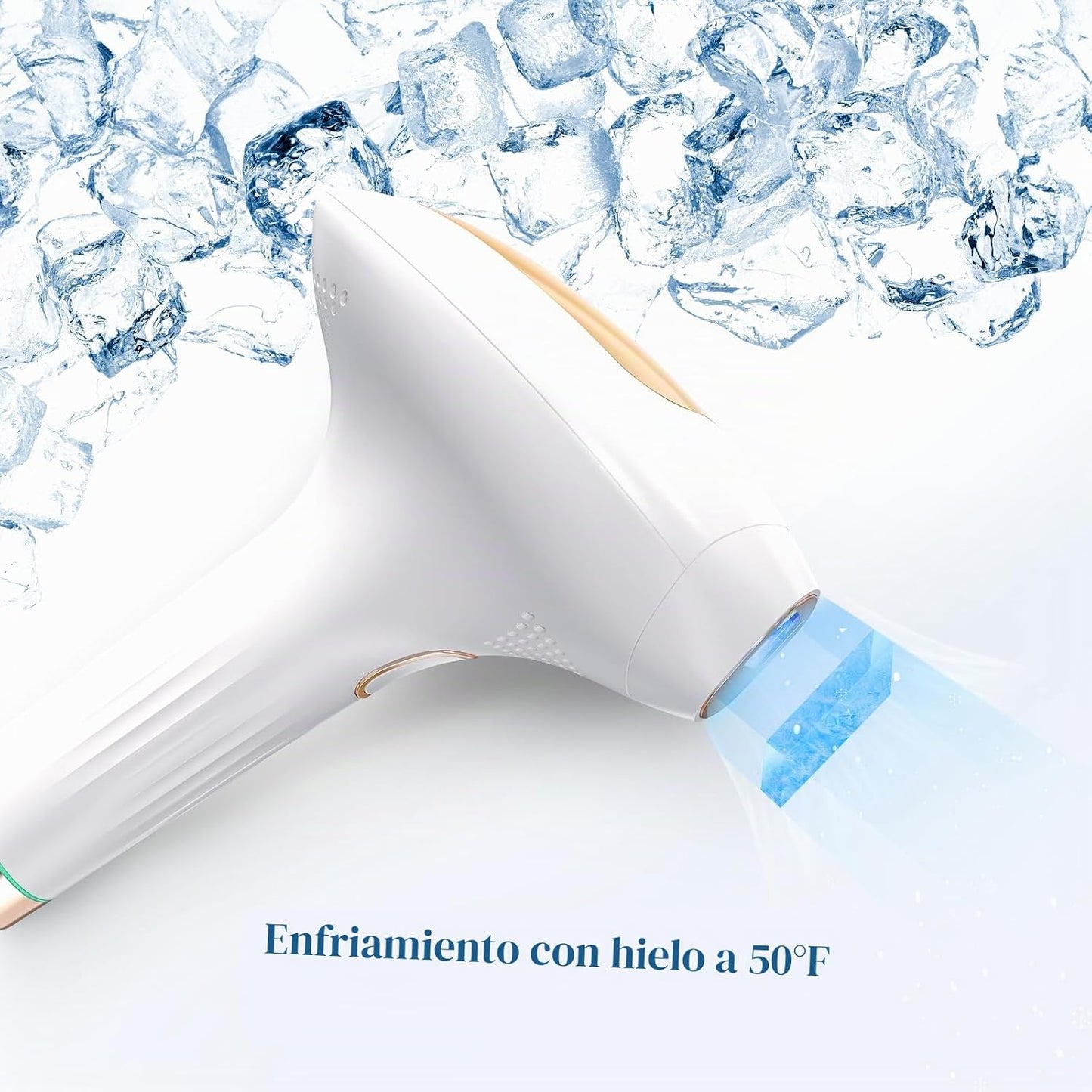 Xsoul Depilación con enfriamiento, dispositivo de depilación IPL in...