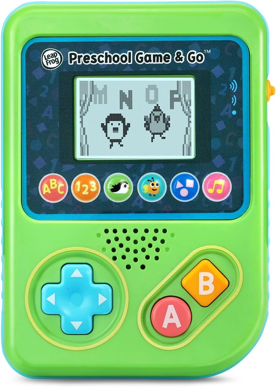LeapFrog Juguete de videojuego de mano preescolar Game and Go, verde