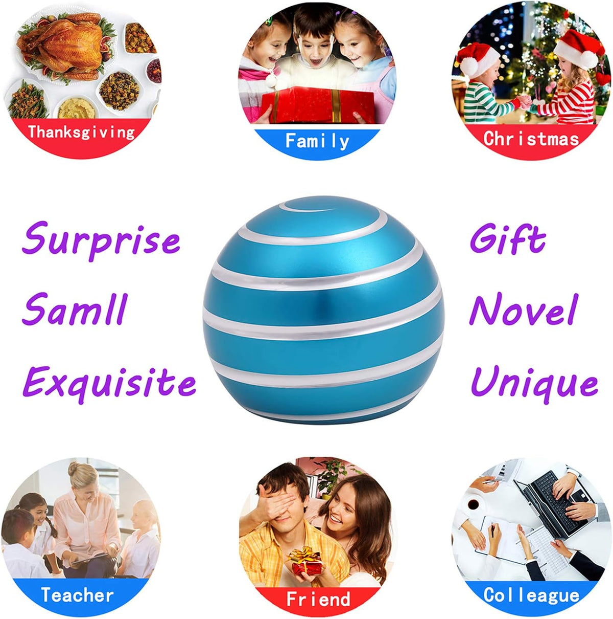 Juguetes Cinéticos de Escritorio Gadgets Geniales para Fidget: Jugu...