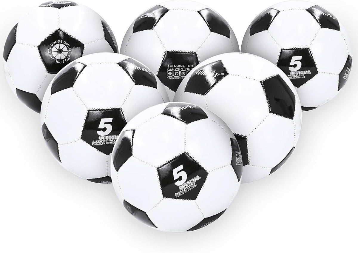 Aoneky Balón de fútbol tradicional de tamaño 5 para adultos, se env...