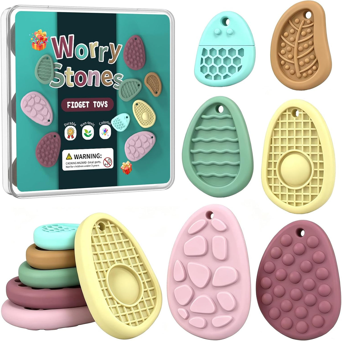 Juguetes Fidget para Adultos Piedra Sensorial - Juguetes Sensoriale...