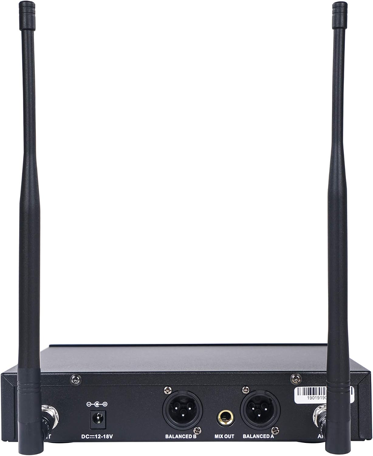 Sistema Sound Town de micrófono inalámbrico UHF de metal de 200 can...