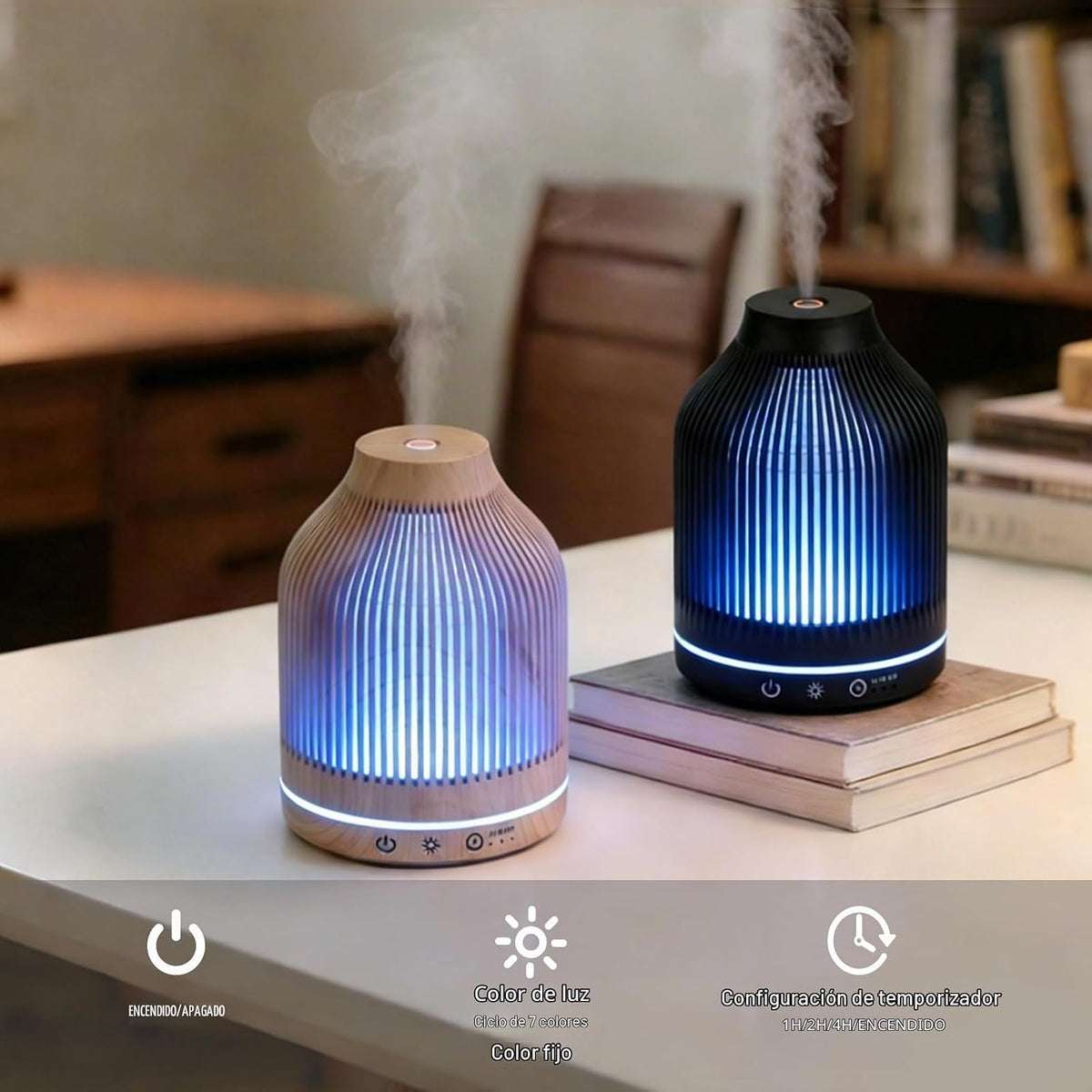 Diffuserlove Humidificador difusor de aceite esencial enchufable po...