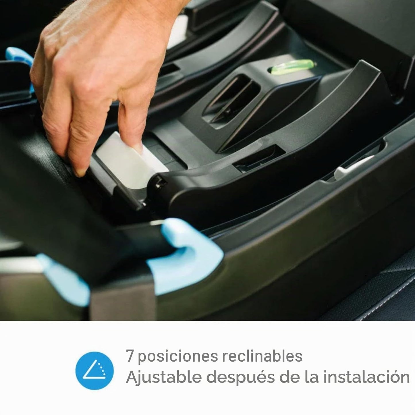 Asiento de coche infantil Clek Liing con pata de carga ajustable, d...