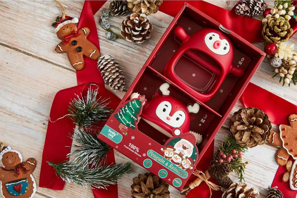 Rellenos de calcetines de Navidad para bebés - Smily Mia Amigo Ping...