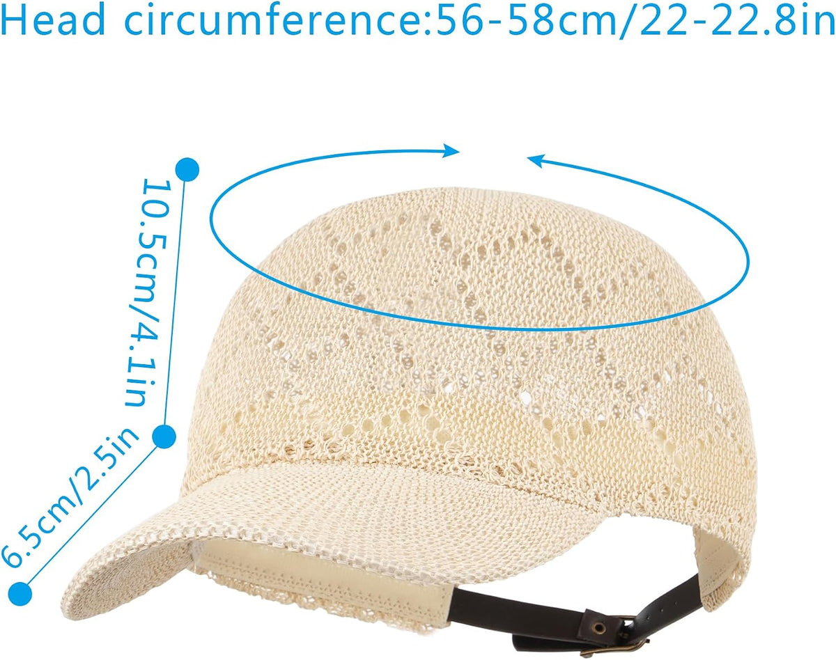 LABANCA Gorras de béisbol de malla para mujer, sombreros de camione...