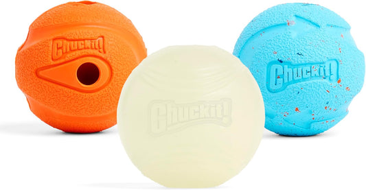 Chuckit - Pelotas para perros Gen 1, juguetes interactivos para per...