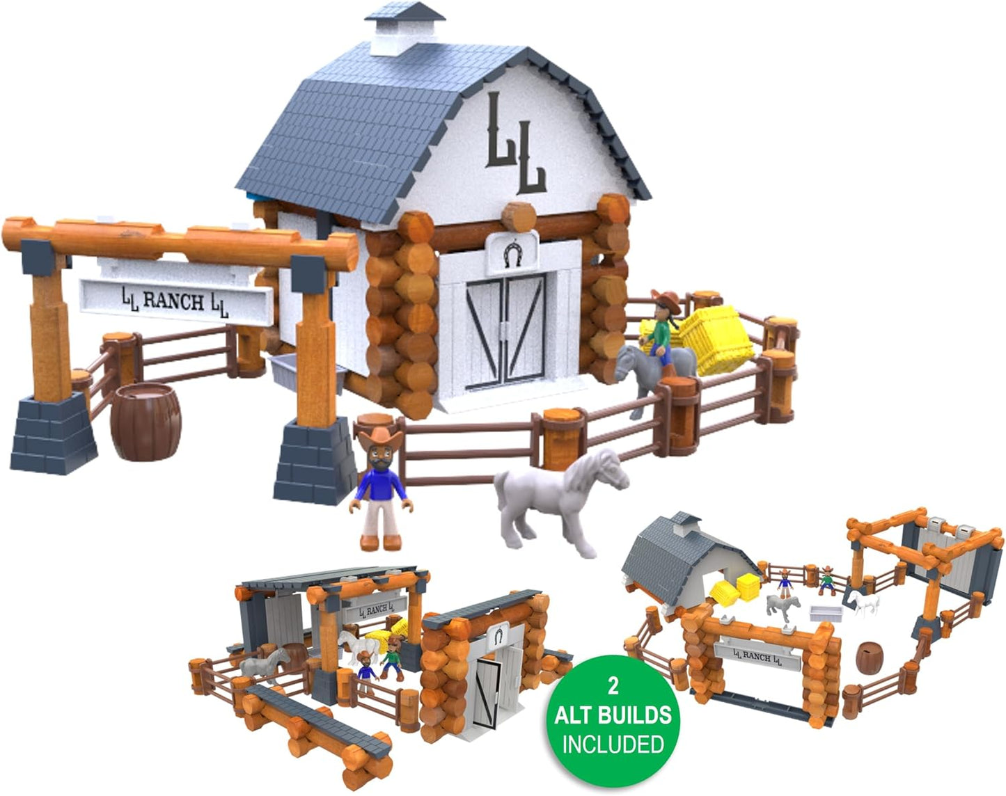 Juego de construcción Lincoln Logs Big Sky Ranch