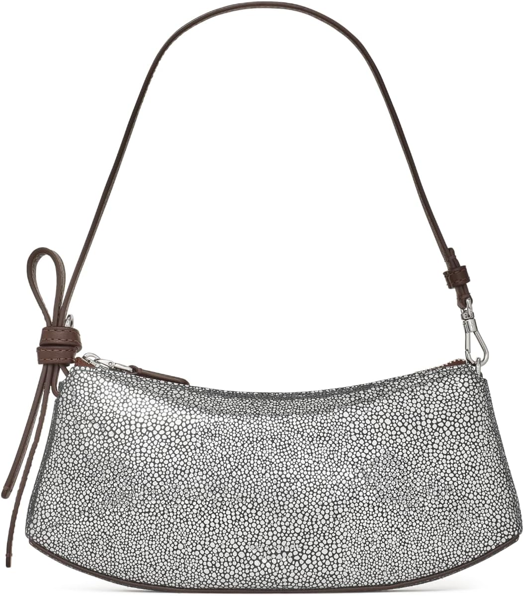Kate Spade New York - Pochette de piel de guijarro con bucle para m...