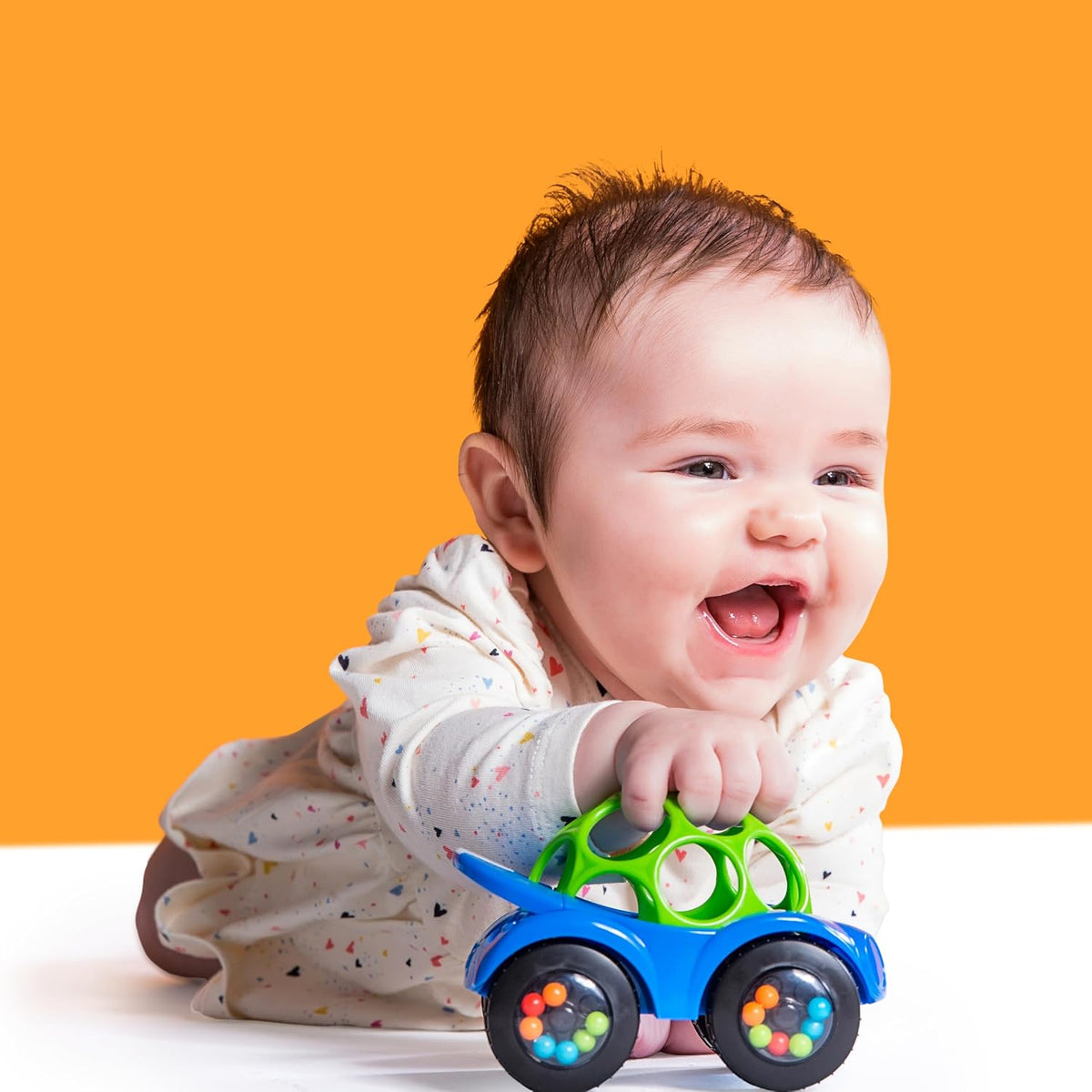 Bright Starts Oball Easy Grasp Rattle &amp; Roll - Juguete deportiv...