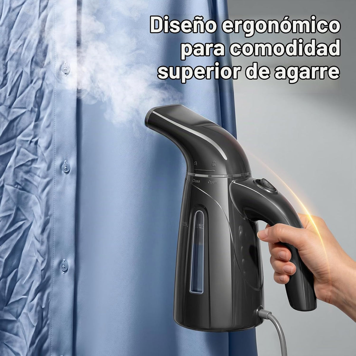 OGHom Vaporizador para ropa, vaporizador de mano para ropa, 8.1 fl...