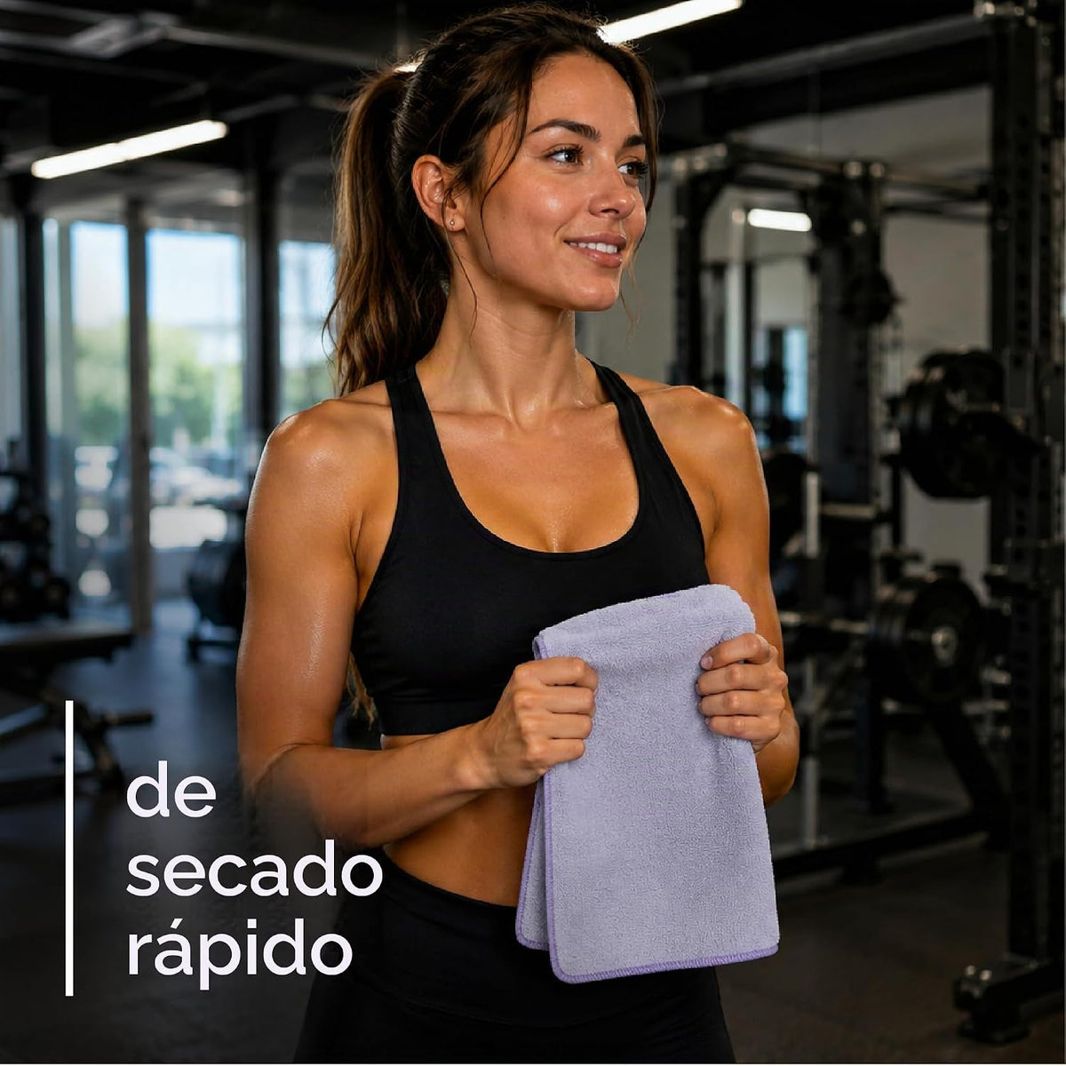 S&amp;T INC. Toallas de microfibra para gimnasio, paquete de 3, 16...