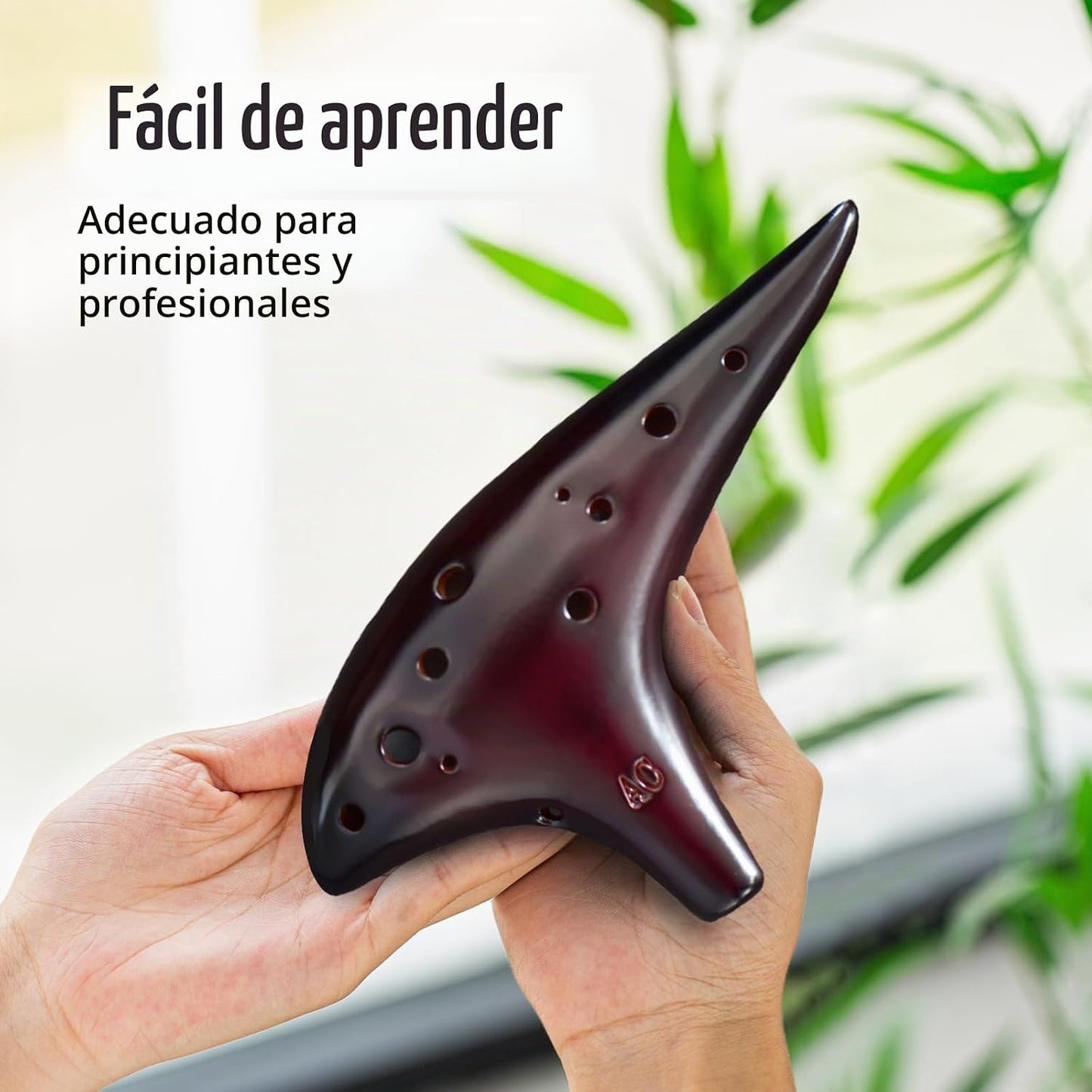 Ocarina \u201COcean Notes\u201D de 12 agujeros, forma de batata, he...