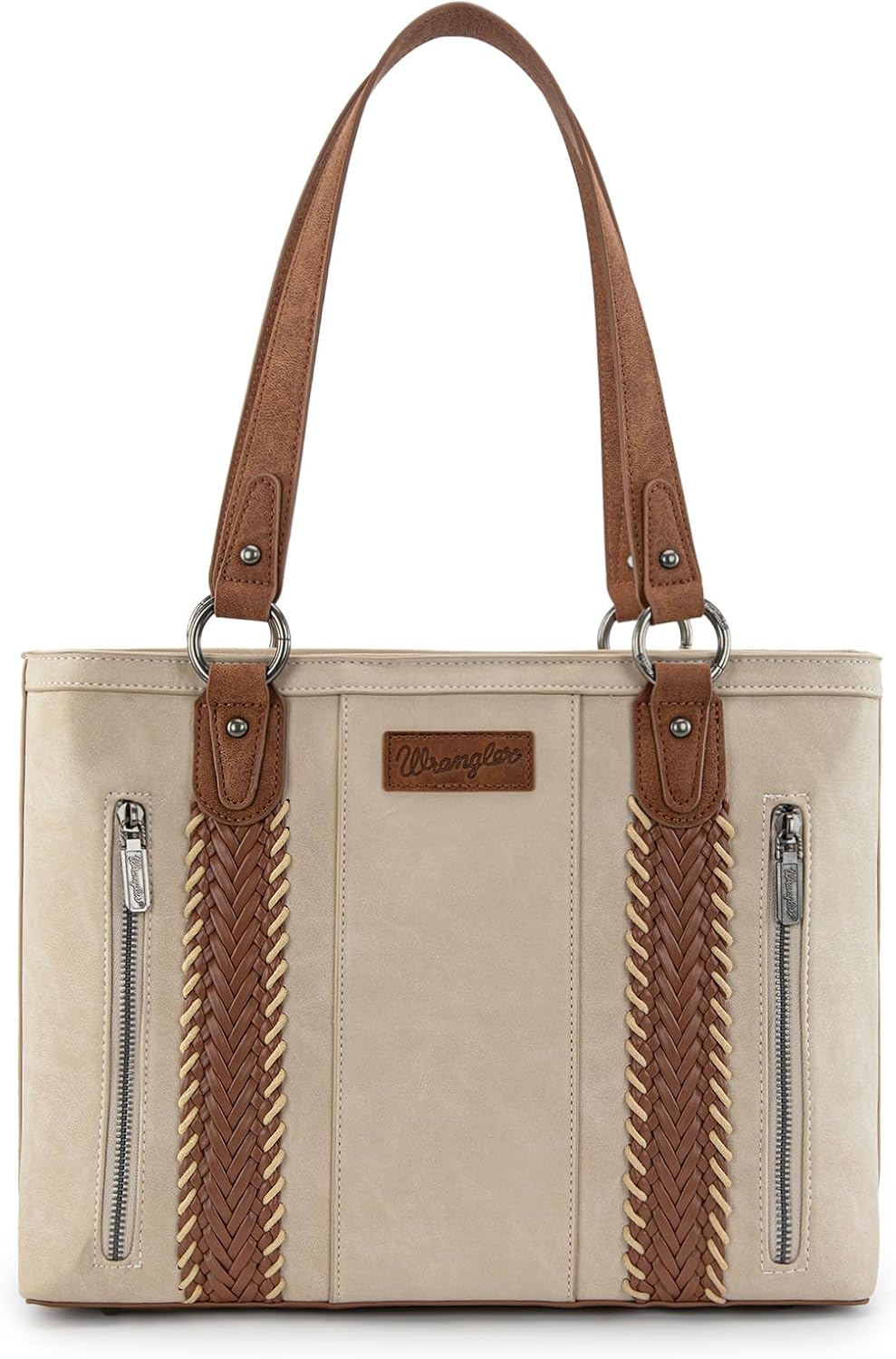 Montana West Wrangler Bolso de mano para mujer con múltiples bolsil...