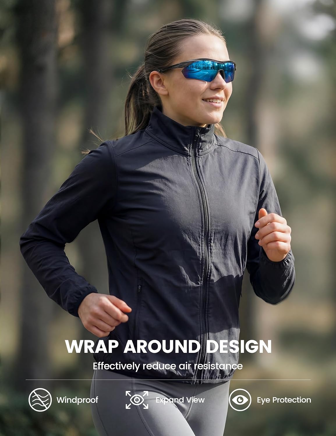 Lamicall Gafas de sol deportivas polarizadas de 0.78 oz \u2013 Prot...