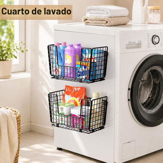 GGIU Estante magnético para frigorífico – Paquete de 3 organizadore...