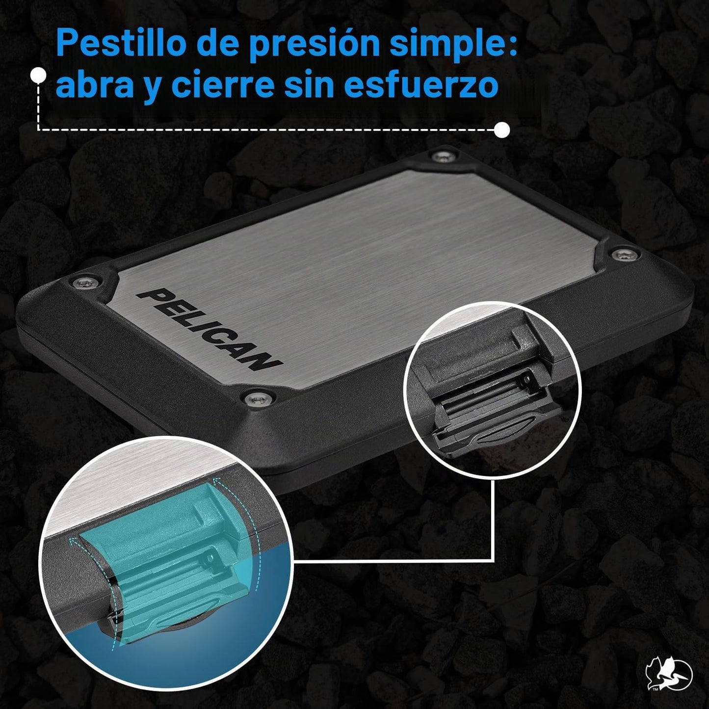 Pelican Cartera MagSafe con bloqueo RFID para tarjetas y dinero en...