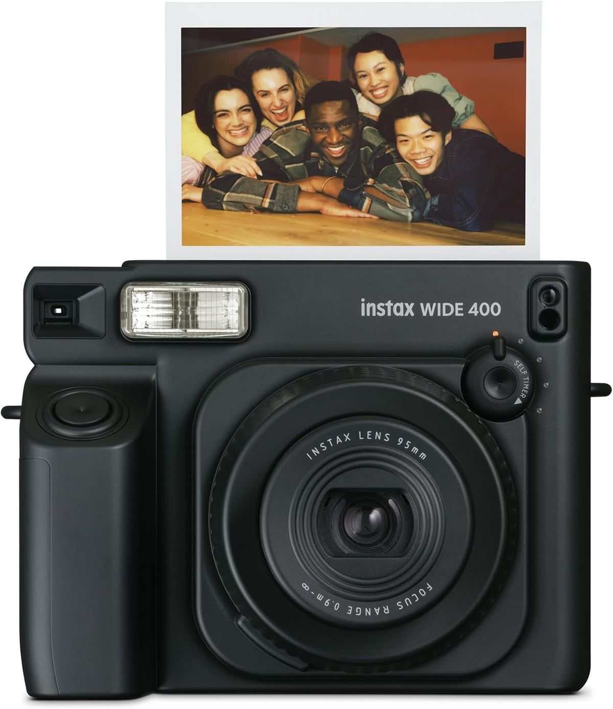 FUJIFILM Cámara Instax Wide 400 Instant Film - Negro