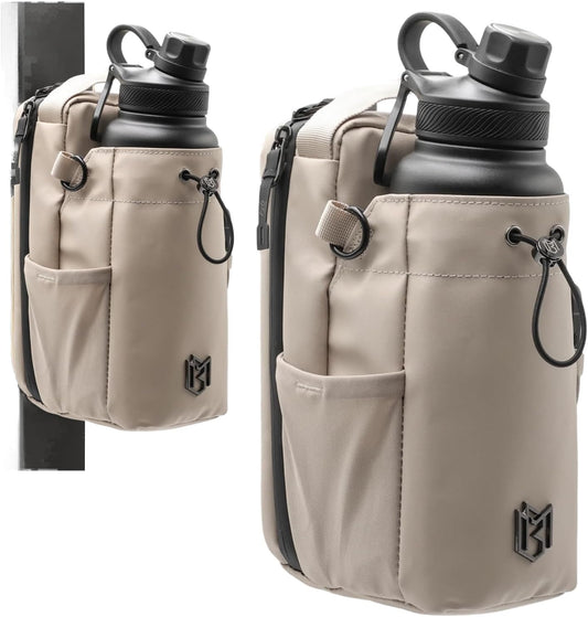Bolsa magnética para botellas para hombres y mujeres, bolsa de gimn...