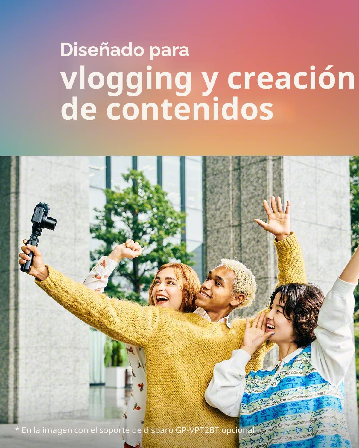 Cámara Sony ZV-1 II Vlog para creadores de contenido y vloggers - B...