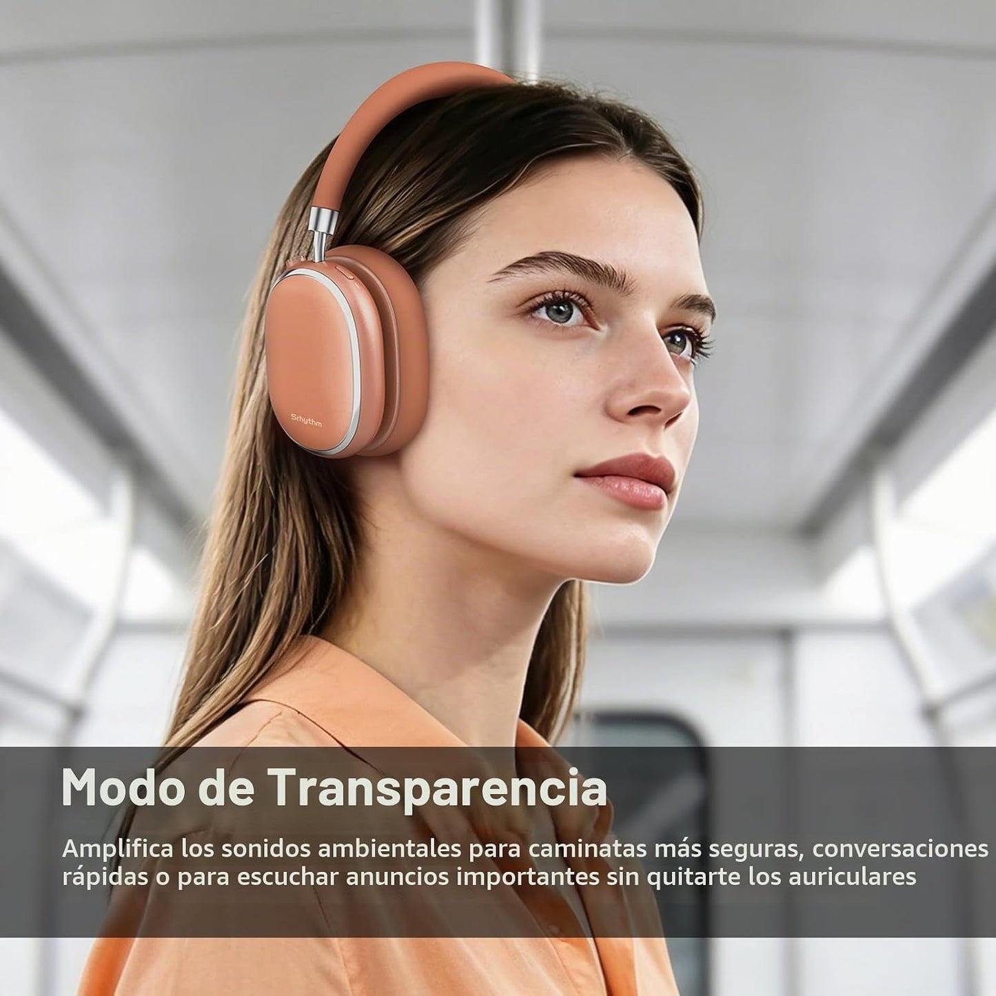 Srhythm NiceComfort 95 Auriculares inalámbricos con cancelación de...