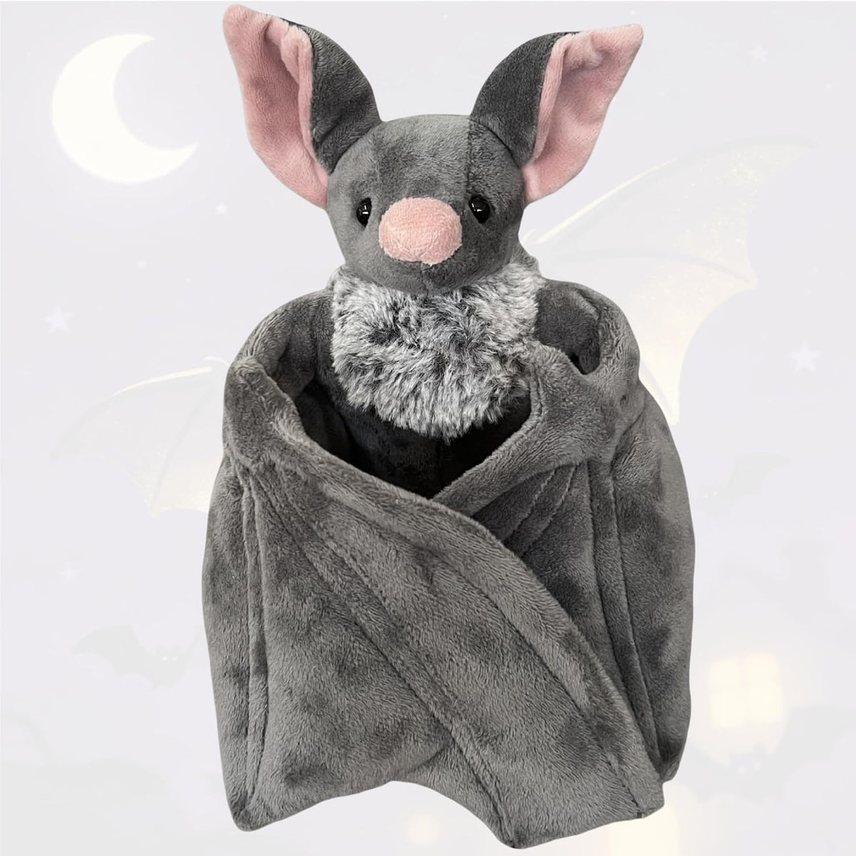 MKTRGOE Peluche de murciélago gótico grande de 22 pulgadas, animal...